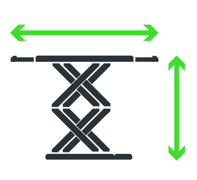 platzsparendes-design-doppelscherenhebebuehnen