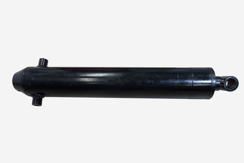 Schwarzer Hydraulikschlauch