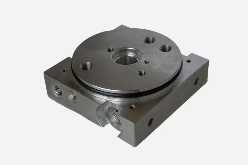 Der X201 Pumpenblock für die X49. 