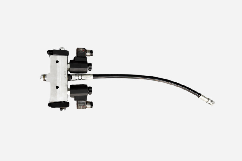 Hydraulikeinheit – für Doppelscherenhebebühnen – XX336 als Komplettansicht