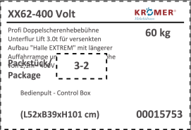 Bedienpult für XX62