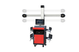 die 3D-Achsvermessung 803D mit Kamera und Sensoren