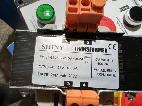 Transformator mit 100VA