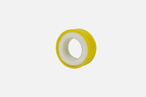 Teflonband mit gelber Teflonhülle